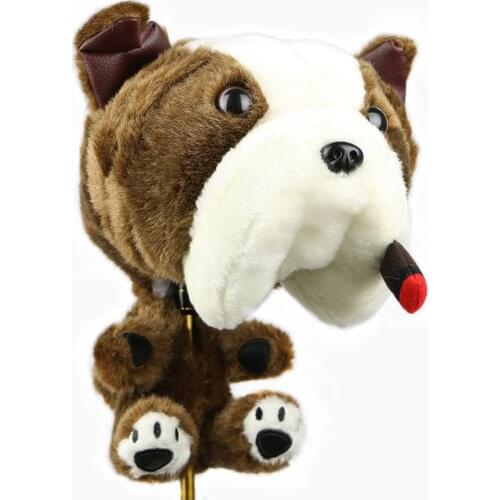 Golf headcover Cartoon Animal Plush 460cc golf clubs Protection cover