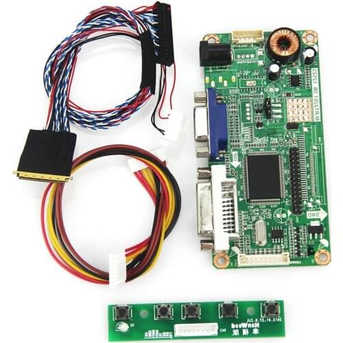 For B156XW02 V.2 BT156GW01 v4 (VGA+DVI) M.RT2261 LCD/LED Controller Driver Board LVDS Monitor Reuse Laptop 1366x768