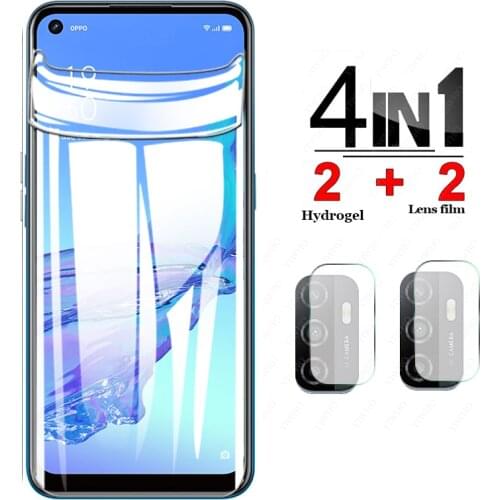 For OPPO a53 Explosion Proof Coverage Soft Hydrogel Film Screen Protector 53a oppoa53 Protective Tempered Glass camera CPH2127