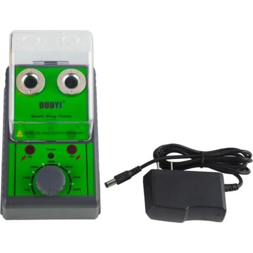 DUOYI DY28 Dual Hole Car Spark Plug TesterLgnition Plug Analyzer Tools For 12V Gasoline Vehicles Petrol Car Ignition Testers