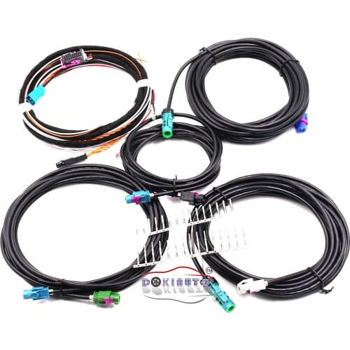AIDUAUTO USE FOR MQB CAR VW Skoda Seat TIGUAN MK2 PASSAT B8 CC 360 Environment Rear Viewer Camera Harness cable wire