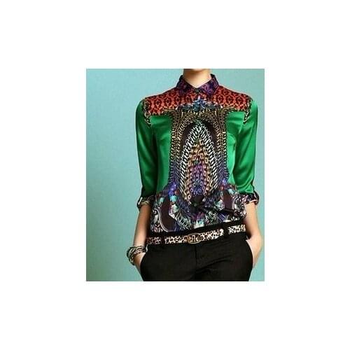 Kissly Zhao Womens Silk Shirts
