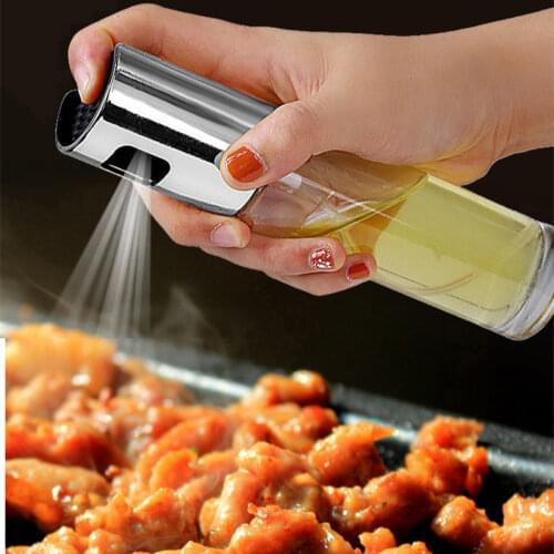 Kitchen Oil Sprayer Baking Oil Cook Oil Spray Glass Empty Bottle Vinegar Bottle Oil Dispenser Cooking Tool Salad BBQ Cooking