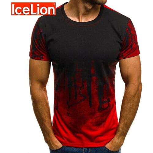LeeLion 2021 Summer Short Sleeve tshirt Men Camouflage Printed O-Neck Tees Tops Fitness Casual Mens T-shirts Camisetas Hombre