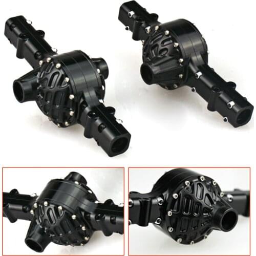 LESU CNC Metal Rear Axle Shell for Tamiya Model 1/14 RC Car Tractor Truck TH02077