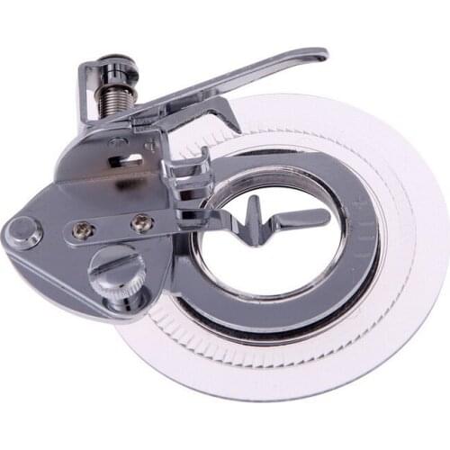 Hot Sale 1pc Sewing Machine Round Stitch Presser Foot Attachment Flower Stitch Foot Presser for Brother Singer Janome