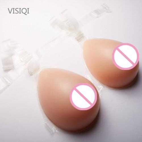 VISIQI Huge!!5000g/Pair fake breasts Silicone I/J cup Transsexuals Breast cancer breast form