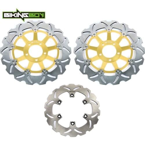 BIKINGBOY For Kawasaki GTR 1000 94 95 96 97 98 99 00 01 02 03 04 05 06 Front Rear Brake Discs Rotors Disks ZG 1000 300mm 280mm