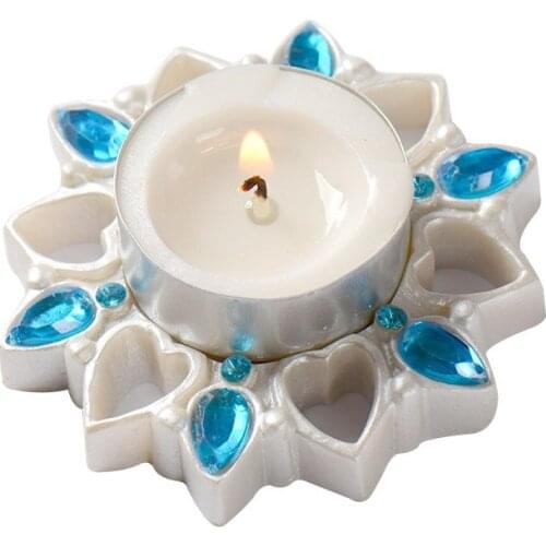 Candlestick Concrete Silicone Mold DIY Ashtray Cement Mould Handmade Decorating Tool