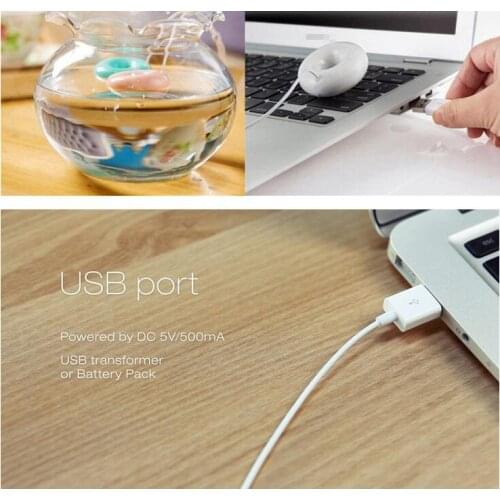 1 pcs Portable USB Office Desktop Mini Humidifier Air Purifier Creative Donut Humidifier Mini Sprayer