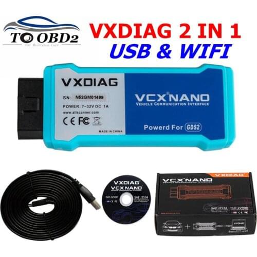 ProfessionalVXDIAG USB&WIFI Version Multiple GDS2&TIS2WEB Better Than MDI VXDIAG NANO VCX For GM/for OPEL Auto Diagnostic Tool