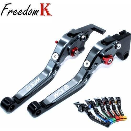 For SYM MAXSYM TL500 TL 500 MAXSYMTL500 2020 Motorcycle CNC Adjustable Folding Extendable Brake Clutch Lever With logo