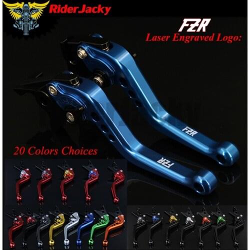 RiderJacky CNC Adjustable 14.7cm Short Brake Clutch Levers FZR400RR FZR 400RR FZR400 RR 1992-1996 1993 1994 1995