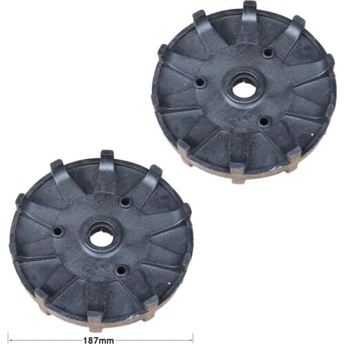 Pair Snow Blower Track Idler Wheel Rear Drive Cog Replacement