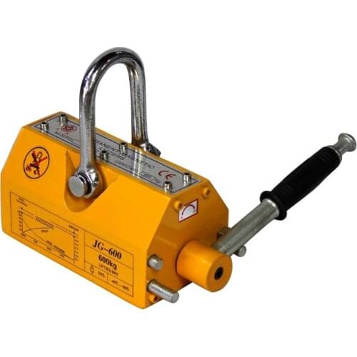 600KG Steel Magnetic Lifter Heavy Duty Crane Hoist Lifting Magnet