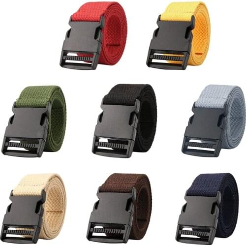 Outdoor Breathable Men Waist Belt Quick Release Buckle