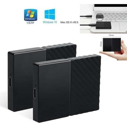 2TB/1TB/500G External Solid State Drive for Desktop Mobile Phone Laptop Computer USB3.1 Mobile Hard Drive
