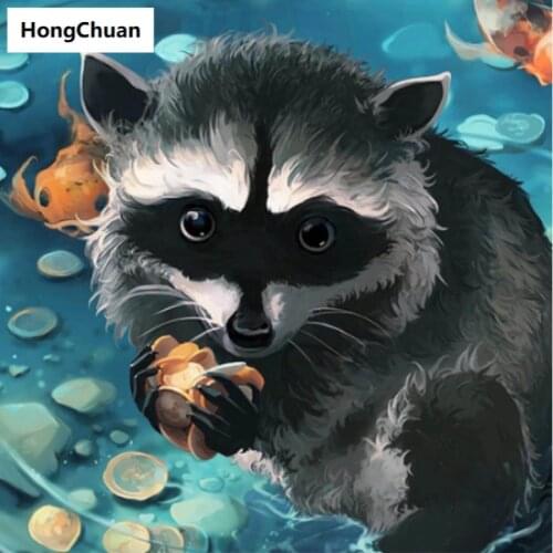 Animal high-end mural 5D DIY square/round diamond painting cross stitch home decoration mosaic diamond embroidery art gift