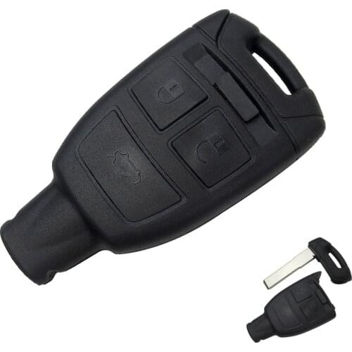 30pcc/lot Remote car key Case shell For Fiat CROMA Keyless 3 button smart remote case with Key Blade SIP22 Car Alarm Cover key