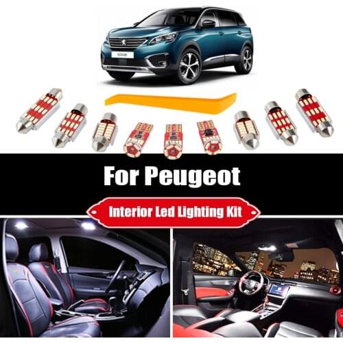 For Renault Laguna Clio Megane Grand Scenic Espace 1 2 3 4 CC Kangoo Koleos Captur Kadjar Modus Canbus LED Interior Light