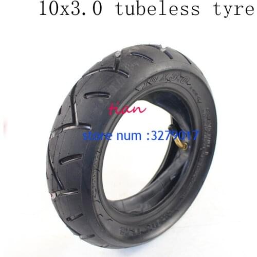 Hot Sale Good Reputationand Quality 10x3.0 10x3.00 Electric Scooter Tubeless Vacuum Tire 10*3.0 Scooter Vacuum Tyre