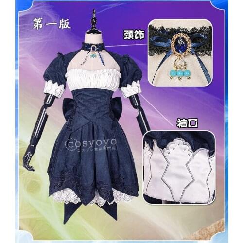Game SINoALICE Alice Cosplay Costume Ordained Monks Formal Dress Halloween Party Role Play Clothing Custom-Make Any Size