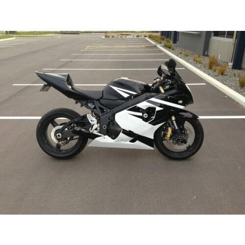 Injection mold Fairing kit for GSXR1000 03 04 GSXR 1000 GSXR 1000 K3 2003 2004 ABS White black Fairings+gifts HC37