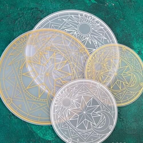 Round Magic Array Carving pad Rubber stamp engraving board Hand account making clip board Carving pad