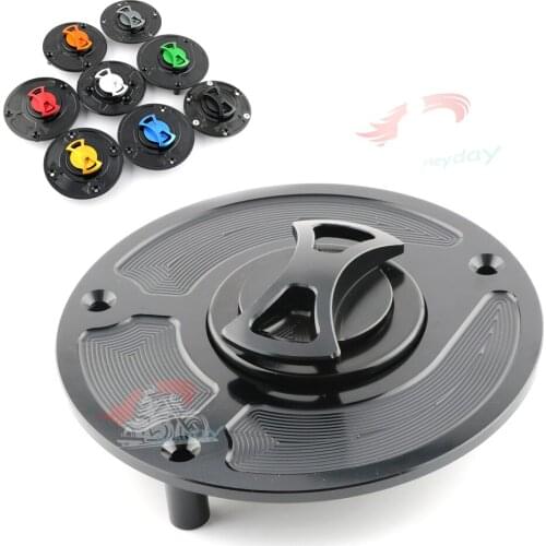 Keyless Gas Tank Cap Cover For Honda RC51 / RVF 400/ VFR 400/Every year VTR 1000 2003-2008 CBR 900 1995-1999