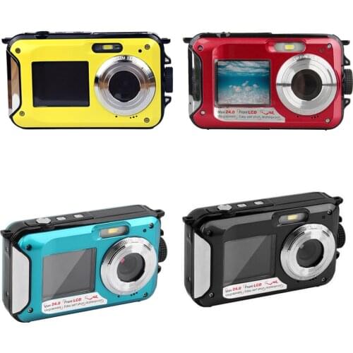 Underwater Digital Camera 8 Million Pixel CMOS Sensor 32GTF Card 2.7 Inch LCD Display Electronic Image Sabilization USB2.0