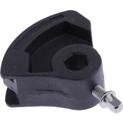 Black Kick Bass Drum Double Pedal Chain Connecting Mount Hardware for Drummer