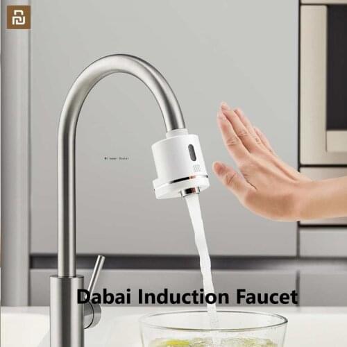 Mijia Dabai Induction Water Saving Faucet Smart Overflow Sensor Infrared Energy Saving WaterKitchen Bathroom Faucet Nozzle