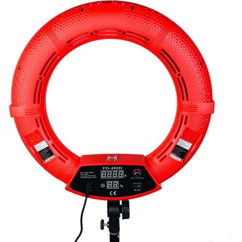 Yidoblo FD-480II Bi-color Photo Studio Ring Light LED Video Single Lamp no tripod Lighting 96W 5500K 480 LED Light