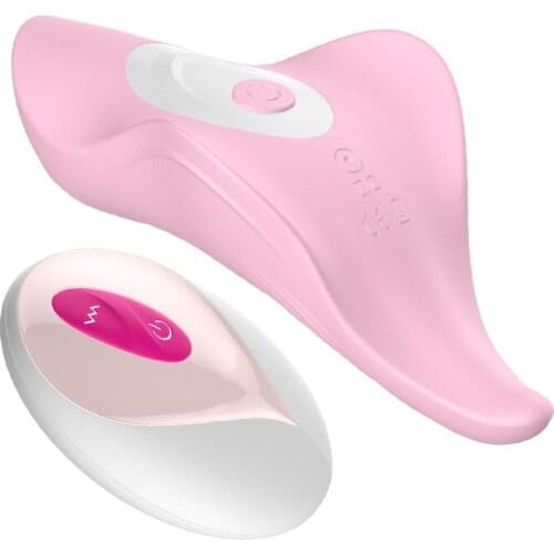 Wearing Female Remote Vibrator Honey Bean Clitoris Back Court Stimulation Vibration Remote Control Multi-Frequency Vibration