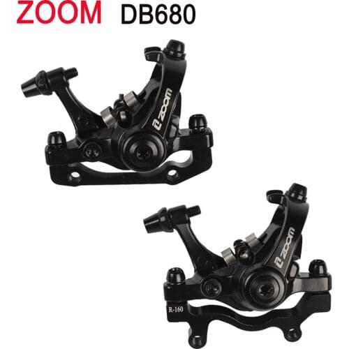 ZOOM Bicycle Disc Brake Front F160 R140 Rear F180 R160 Mountain Road Bike Mechanical Caliper Disc Brakes Cycling Double Brake