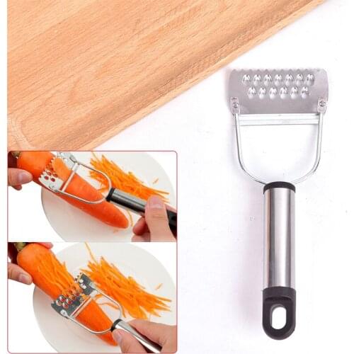 1pcs New Stainless Steel Cucumber Carrot Peeler Planing Grater Kitchen Gadget