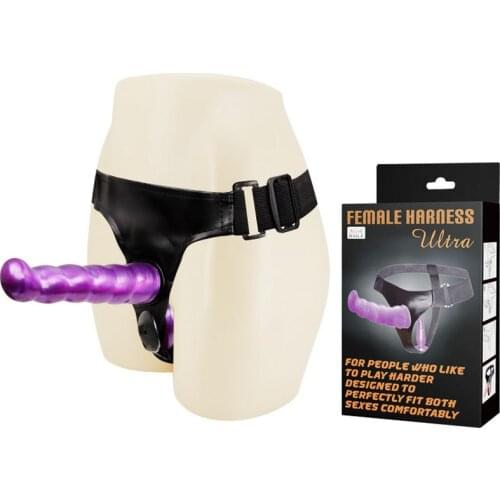 2 anal dildo+strap on pants gay sex toys female masturbator vagina insert adjustable elastic force pants pull beads butt plug