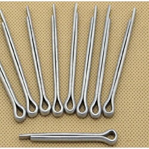 20pcs Galvanized cotter pin clip pin hairpin pin U pin M2-M2.5-M3-M4-M5-M6