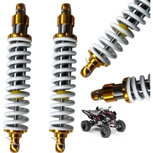 4PCS 370mm MOTORCYCLE ATV front shock absorber Rear shock absorber CFMOTO FOR CF500 ATV OR CF800-2/CFX8 WHITE GOLD