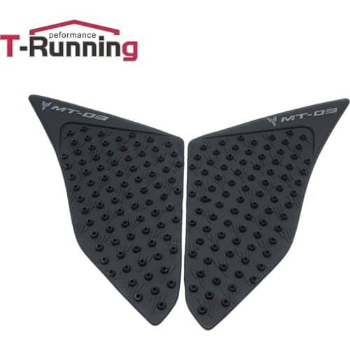 Motorcycle Stickers Decal For YAMAHA MT03 MT 03 2015 2016 Fuel Tank Pad 3D Carbon Fiber Cover Protector