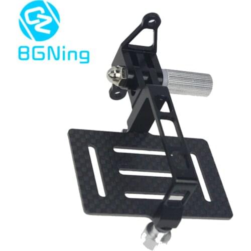 Carbon Fiber Anti-Vibration PTZ Plate Mount for Gopro Hero Action Cameras for DJI Phantom 1 2 FPV Drone Quadcopter Gimbal Mount