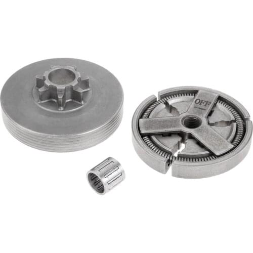 DRELD Clutch Drum +Clutch +Needle Bearing Fit for Chinese Chainsaw 4500 5200 5800