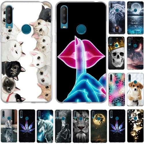 Patterned Case for Alcatel 3X 2019 5048U 5048Y Soft TPU Case Phone Back Cover for ALCATEL 3X 3 X 2019 Funda Coque