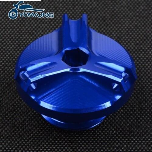 Motorcycle Engine Oil Filler Cap Drain Sump Plug Bolt Cover Screw For Yamaha MT-01 MT01 MT 01 2005 2006 2007 2008 2009 2010 2011