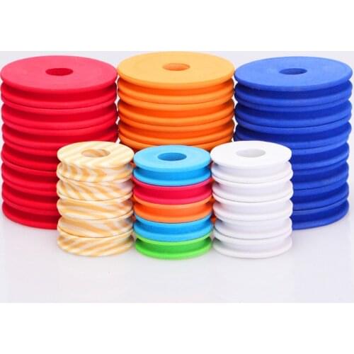 7-10CM Round EVA Foam Reels Bobbins Spools Hook Line Rig Trace Storage Fishing Tackle