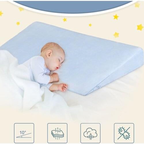 Hot Selling Baby Sleep Positioner Pillow Anti-Reflux High Incline Newborn Baby Crib Wedge