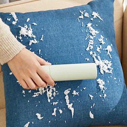 Removal Sticky Brush Fluff Remover Roller Coat Pet Clothes Hairs Shaving Household Recycle Lint Cleaner Wiper Tools