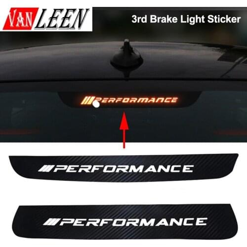 Carbon Fiber Car Body Trim Decal Stickers For BMW Series 3 5 7 E46 E92 F30 F80 G20 G28 F32 F34 F36 F10 F18 Tailling Brake Light