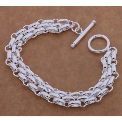 Wholesale High quality silver plated Fashion jewelry Bangles WB-091