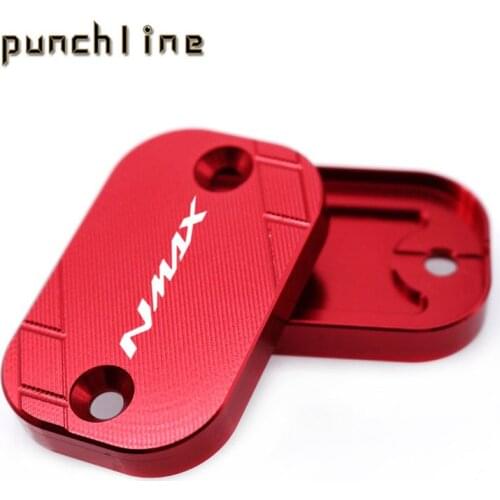 Fit For YAMAHA NMAX 155 NMAX 125 N-MAX 150 N-MAX 155 2015-2020 Front Brake Clutch Cylinder Fluid Reservoir Cover